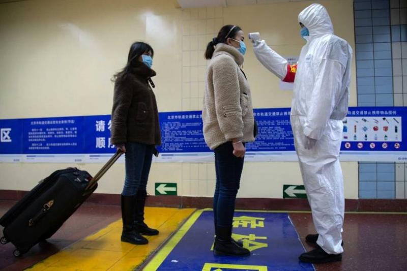 Ilustrasi pengecekan penumpang antisipasi virus corona (wired.co.uk)