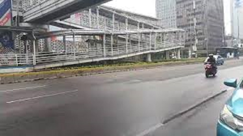 Ilustrasi Pembatasan Sosial Berskala Besar (PPSB) di Jakarta (suara.com)