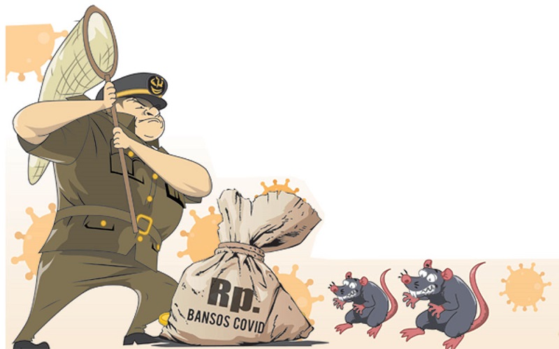 Ilustrasi pengawasan dana COVID-19 (manadopost.jawapos.com)