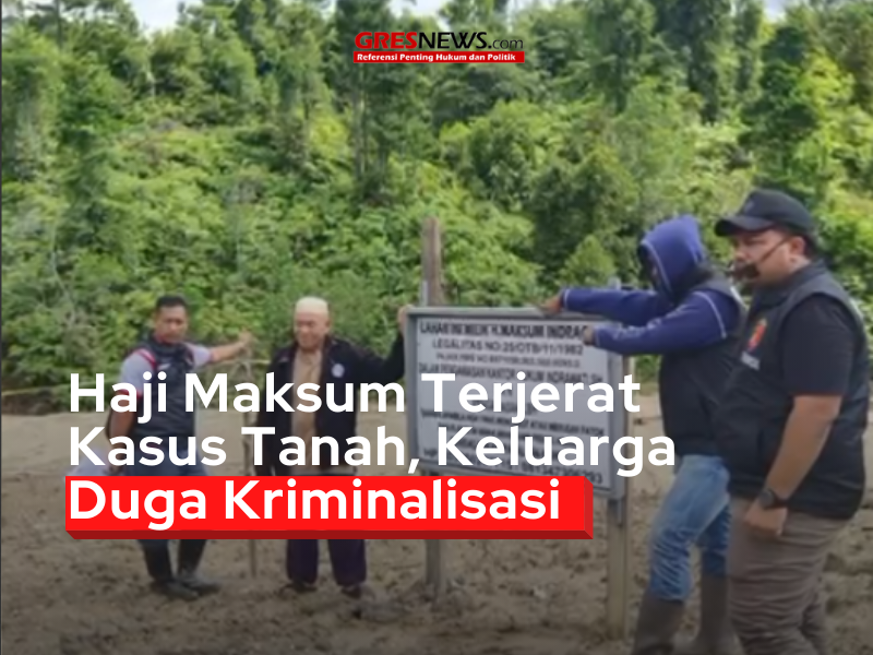 Haji Maksum Terjerat Kasus Tanah, Keluarga Duga Kriminalisasi  Suara Rudiyah Alawiyah lantang menyebut nama Nurdin, broker tanah di Tarakan, Kalimantan Utara. Ia diduga menjual tanah ayah Rudiyah, Haji Maksum (65) kepada pengembang.