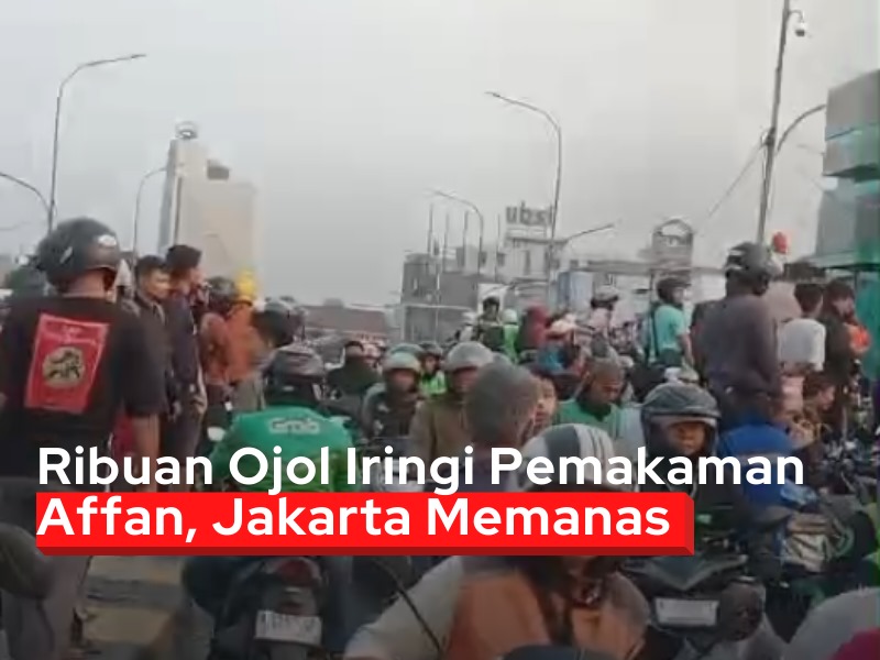 Affan Kurniawan, driver ojol yang tewas diduga dilindas kendaraan taktis Barracuda milik Brimob di kawasan Pejompongan, Jakarta Pusat, Kamis (28/8/2025).