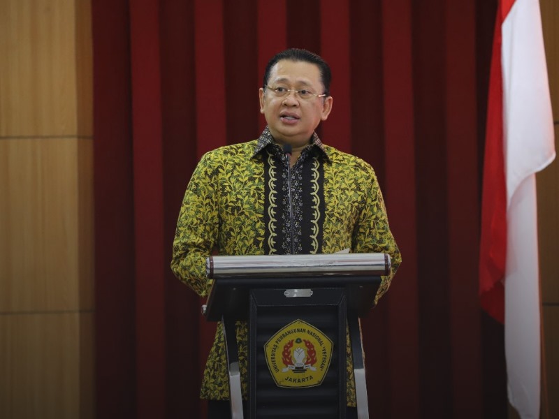 Bambang Soesatyo Ketua MPR periode 2019-2024.