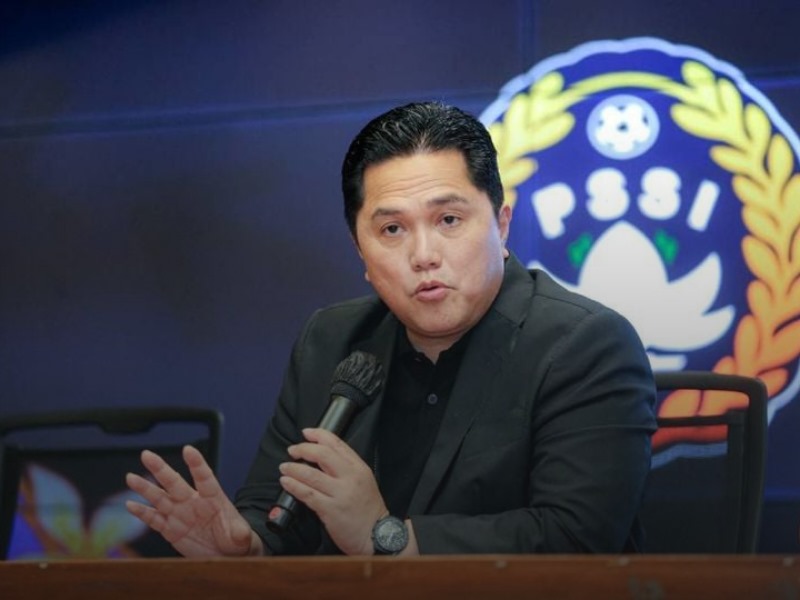 Ketua PSSI sekaligus Menteri Pemuda dan Olahraga Erick Thohir.