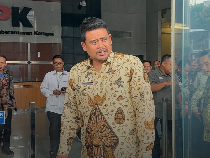 Gubernur Sumatera Utara Bobby Nasution.