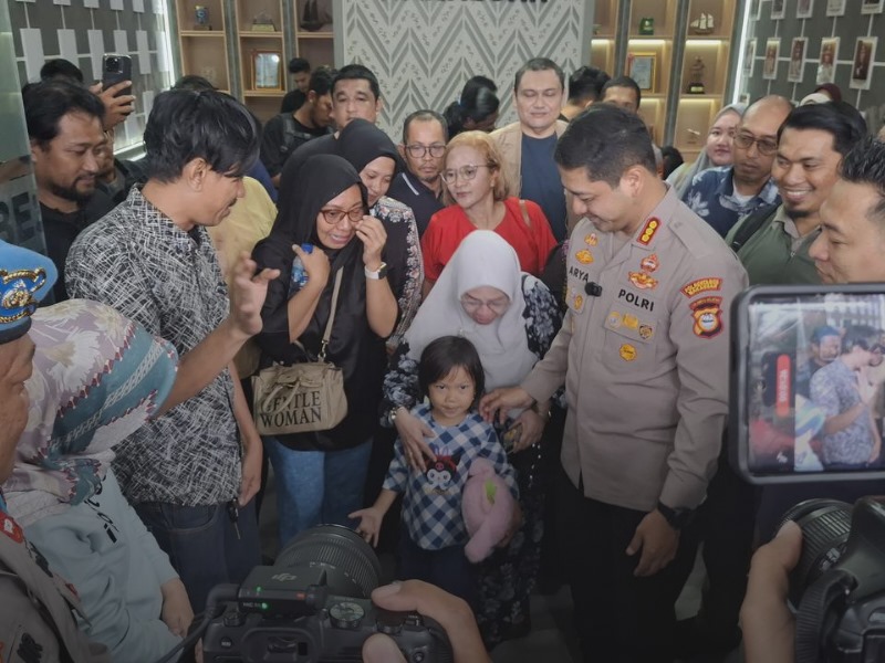 Bilqis anak yang hilang telah kembali ditemukan di komunitas Suku Anak Dalam