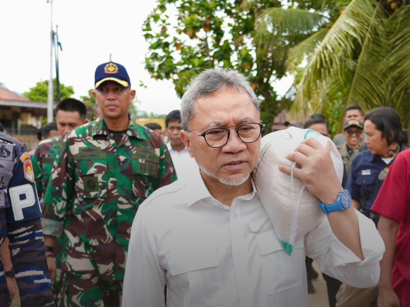 Menteri Koordinator bidang Pangan Zulkifli Hasan.
