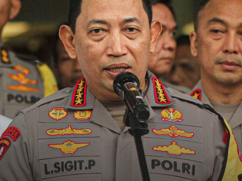 Kapolri Jenderal Listyo Sigit Prabowo.