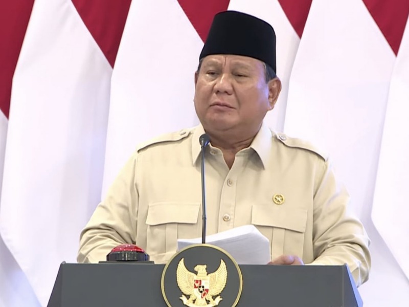 Presiden Prabowo Subianto.