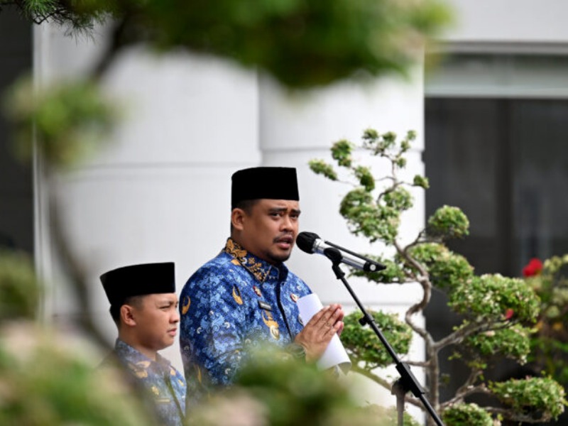 Gubernur Sumatera Utara Bobby Nasution.