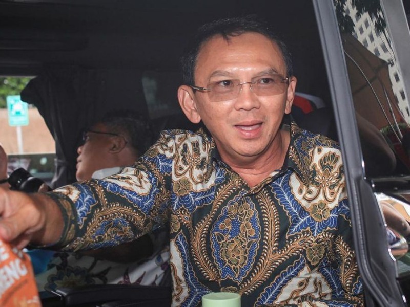 Mantan Komisaris PT Pertamina Persero Basuki Tjahaja Purnama alias Ahok