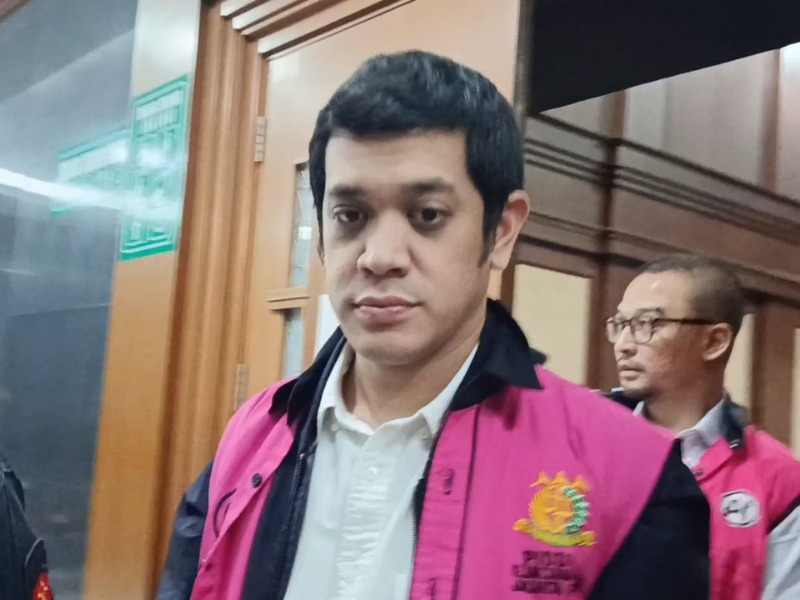 Terdakwa kasus minyak Muhamad Kerry Adrianto Riza 