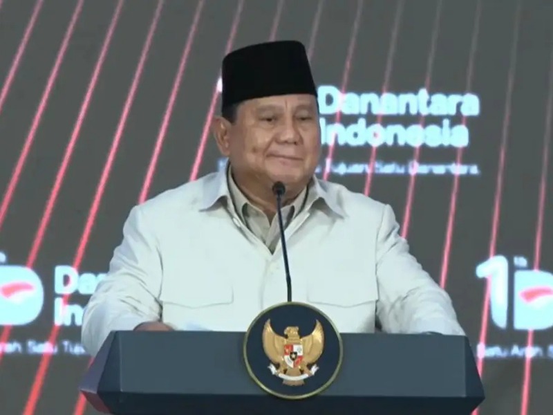 Presiden Prabowo Subianto.
