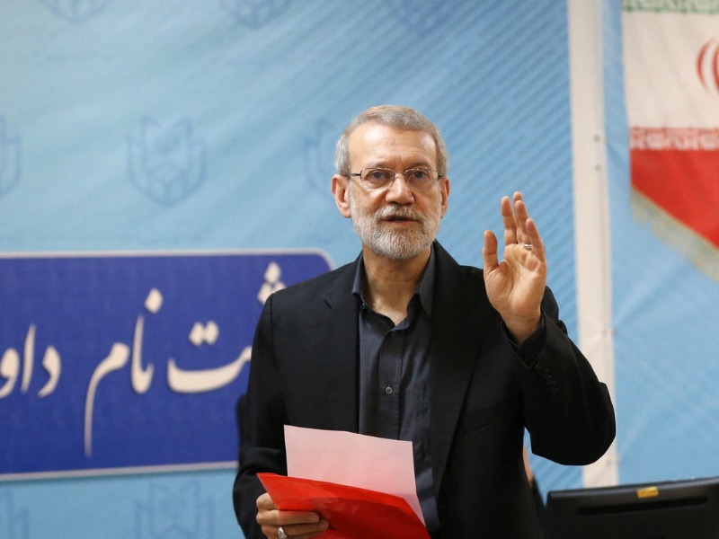 Ali Lajarni tokoh senior keamanan nasional Iran. 