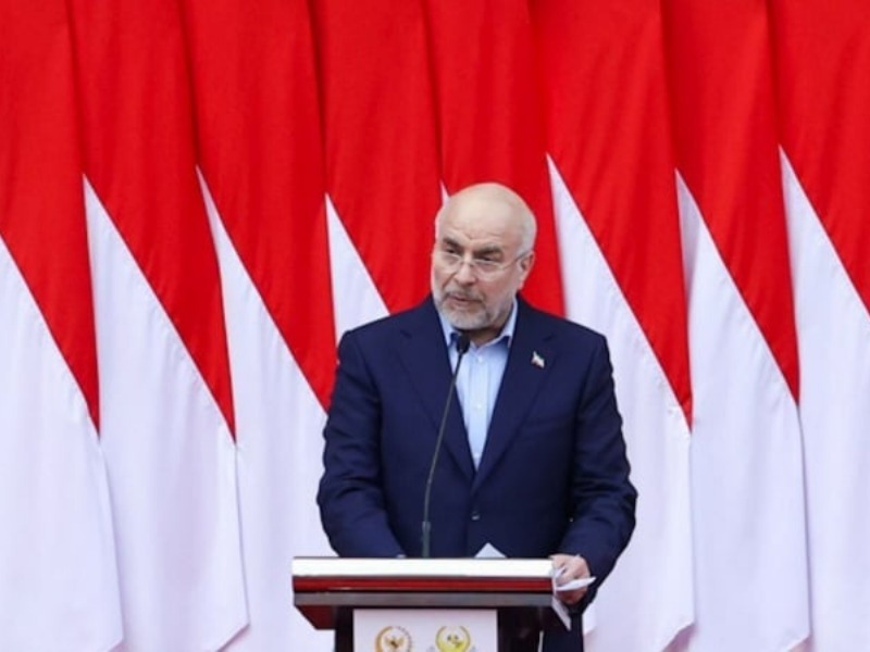 Ketua Parlemen Iran Mohammed Bagher Baligaf.