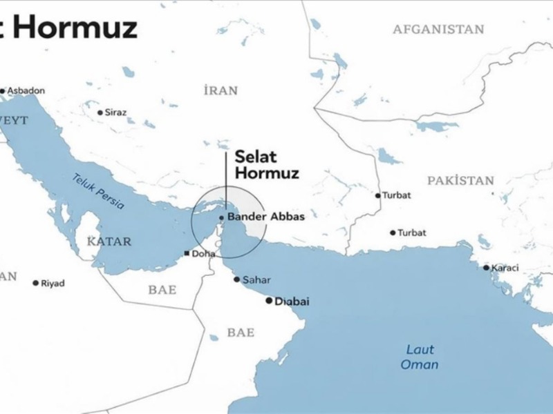 Selat Hormuz dalam sengketa.