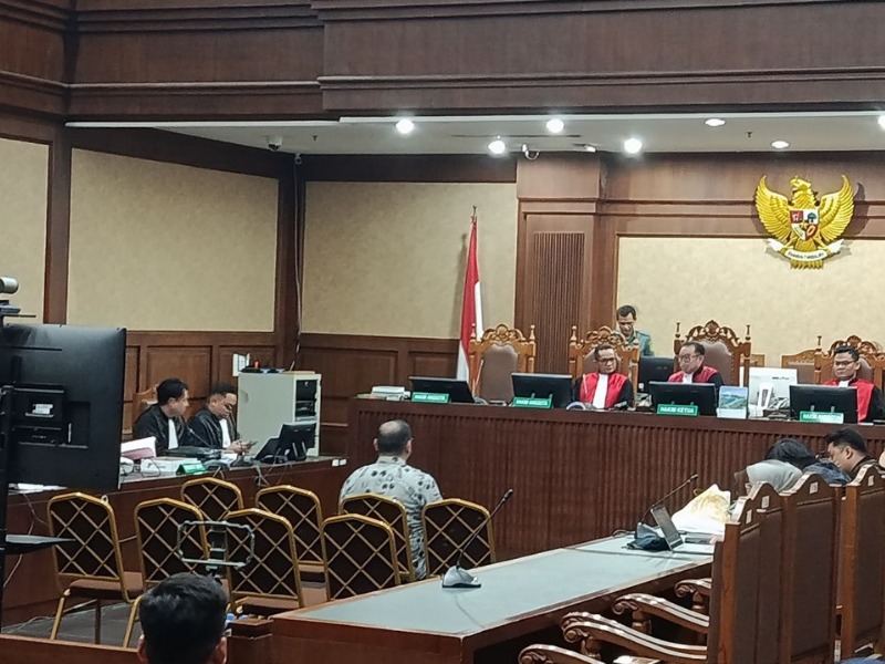 Sidang kasus Chromebook dengan terdakwa Ibrahim Arief alias Ibam.