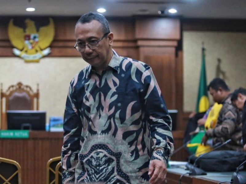 Sidang kasus suap di Kementerian Ketenagakerjaan..