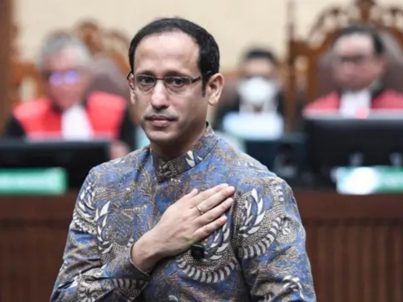 Mantan Menteri Pendidikan Nadiem Makarim.