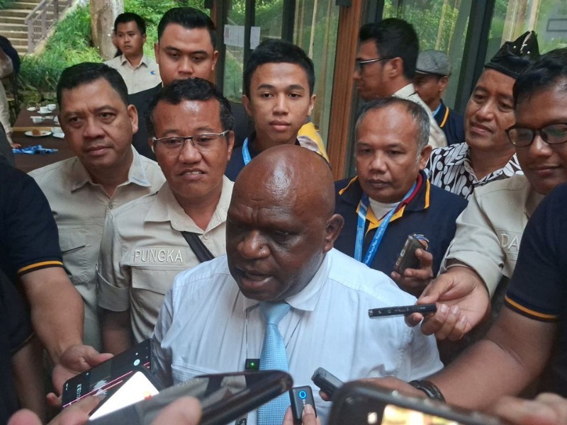 Menteri HAM Natalius Pigai.