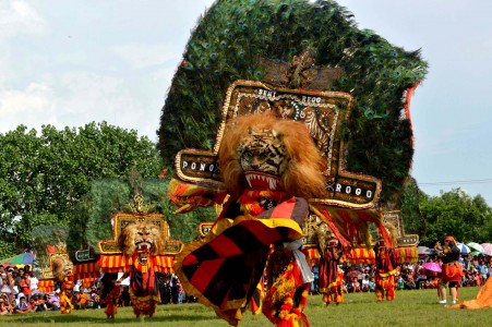 FOTO Parade Reog Ponorogo FOTO Parade Reog Ponorogo